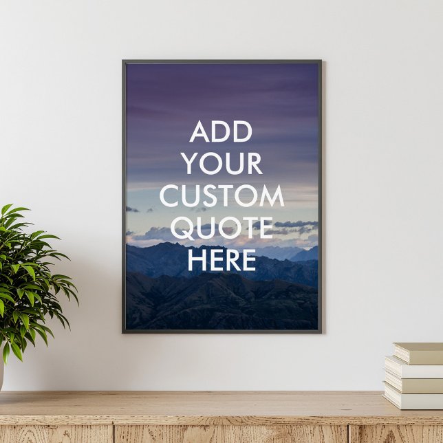 Skapa din egen offertPoster Poster (Skapare uppladdad)