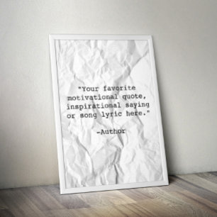 Skapa din egen offertPoster Poster