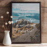 Skapa din egen offertPoster Poster<br><div class="desc">Skapa din egen anpassningsbar-offert poster väggkonst. Med minimalistisk skripttypografi.</div>