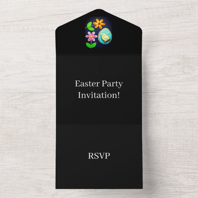Skapa din egen OSA Påsk Party Black (Insida)