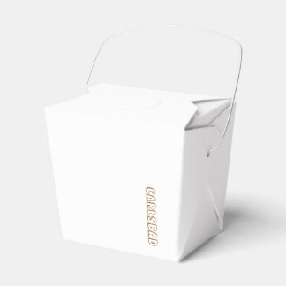 Skapa din egen pappersförpackning för take away presentaskar