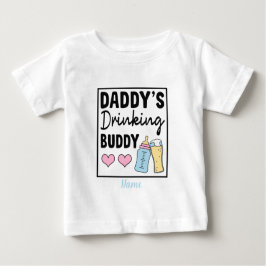 Skapa din egen Pappor drinking Buddy T Shirt