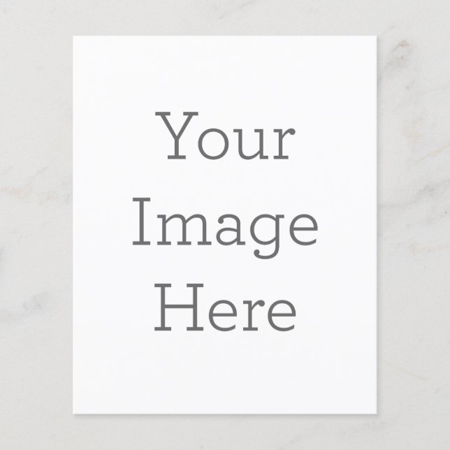 11,5 x 14 cm Flygblad papper (Framsidan)