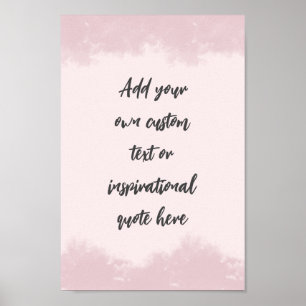 Skapa din egen Pastel Motivational Quote Poster