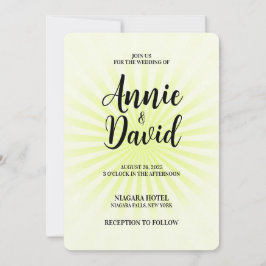 Skapa din egen Pastel Retro Starburst Inbjudningar