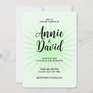 Skapa din egen Pastel Retro Starburst Inbjudningar