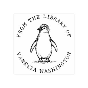 Skapa din egen penguin från Bibliotek Stämpel