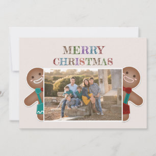 Skapa din egen pepparkaksfamilj julfoto julkort