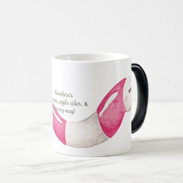 Skapa din egen pepparmynt Mask jul Magisk Mugg (Framsida höger)