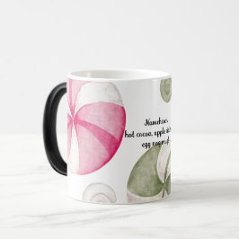 Skapa din egen peppermint Candy-jul Magisk Mugg