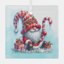 Skapa din egen peppermintstjärna Tomte på Julgnome