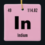 Skapa din egen Periodiska Bord i Inslag Julgransprydnad Keramik<br><div class="desc">Anpassa den här roligtens kemiska bord för inslag-namnmallen. Ange i din favoritdator inslag eller skapa din egen! Ändra kemikalien inslag namn,  symbol,  atomnummer och atommassa. Klicka på Anpassa om du vill ändra bakgrunden till färg eller göra fler ändringar. Gör en utmärkt presentidé för kemist-,  vetenskaps- eller kemiläraren.</div>