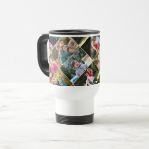 Skapa din egen Personlig 6 Photo Collage White Resemugg