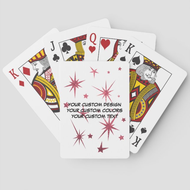 Skapa din egen Personlig Casinokort (Baksidan)