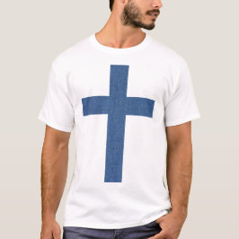 Skapa din egen Personlig denim Christian kor T Shirt