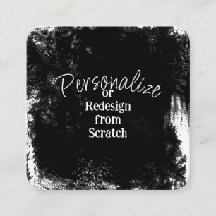 Skapa din egen Personlig Fyrkantigt Visitkort