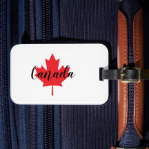 Skapa din egen Personlig Kanada Red Maple Löv