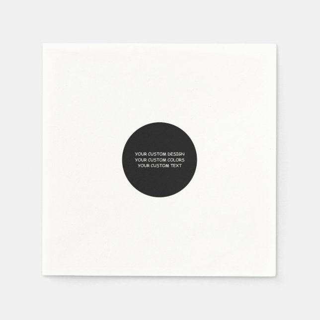 Skapa din egen Personlig Pappersservett (Framsidan)