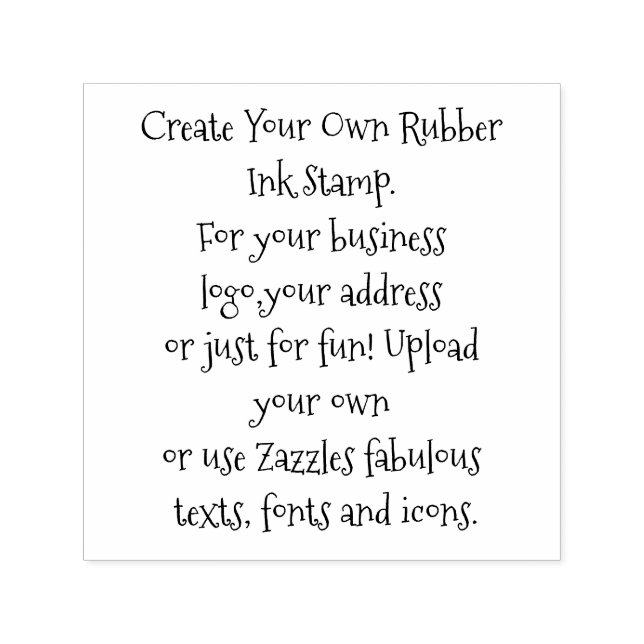 Skapa din egen Personlig Självfärgande Stämpel (Design)