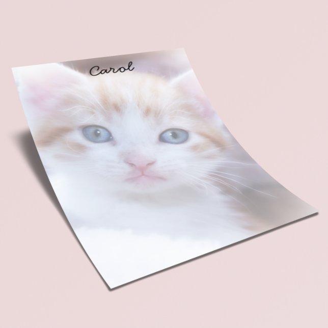 Skapa din egen Personlig två fotopaterial Brevpapper (Create Your Own Pet Photo Stationery Paper)