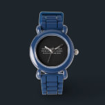Skapa din egen Personlig Watch Armbandsur<br><div class="desc">Anpassa den här produkten genom att lägga till din egen bilder och text och välja typsnitt och färg. Besök Aviary Art på Zazzle för att visa hela vår samling av produkter som är lätta att anpassa och som är av hög kvalitet!</div>