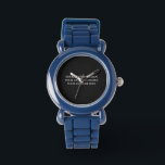 Skapa din egen Personlig Watch Armbandsur<br><div class="desc">Anpassa den här produkten genom att lägga till din egen bilder och text och välja typsnitt och färg. Besök Aviary Art på Zazzle för att visa hela vår samling av produkter som är lätta att anpassa och som är av hög kvalitet!</div>