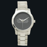 Skapa din egen Personlig Watch Armbandsur<br><div class="desc">Anpassa den här produkten genom att lägga till din egen bilder och text och välja typsnitt och färg. Besök Aviary Art på Zazzle för att visa hela vår samling av produkter som är lätta att anpassa och som är av hög kvalitet!</div>