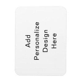 skapa din egen personliga 3" x 4" magnet