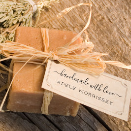 Skapa Din Egen Personliga Handgjord Med Kärlek Stämpel