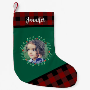 Skapa din egen personliga julbild liten julstrumpa