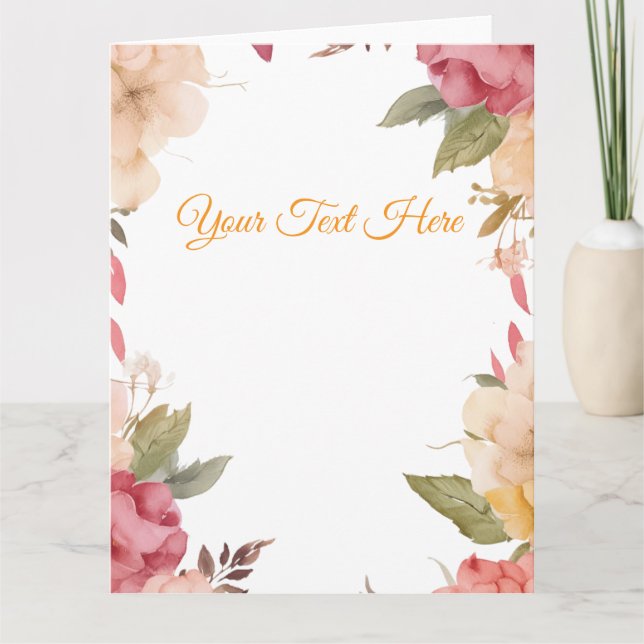 Skapa din egen personliga kort (Framsida)