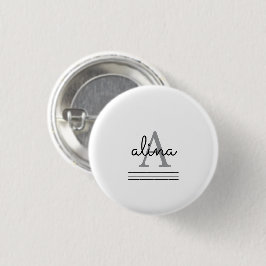 Skapa din egen personliga monogram knapp