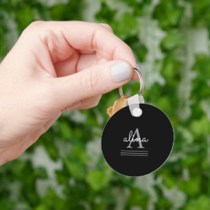 Skapa din egen personliga monogram nyckelring
