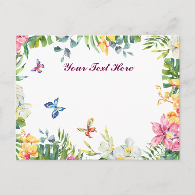 Skapa din egen personlighet vykort (Framsida)