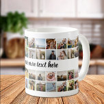 Skapa din egen Personligs fotokollage Kaffemugg<br><div class="desc">Skapa ditt eget personlig mugg med en fotokollage av bilder- och anpassningsbar-favorittext.</div>