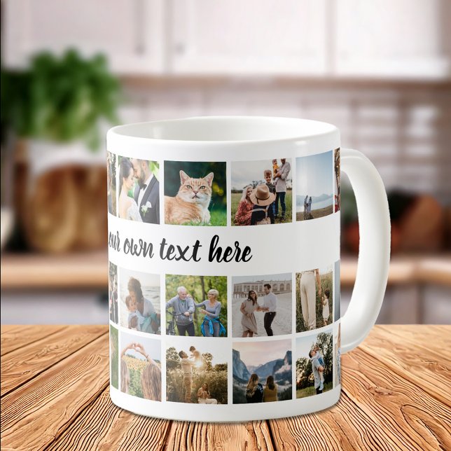 Skapa din egen Personligs fotokollage Kaffemugg (Skapare uppladdad)