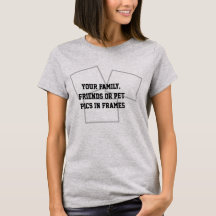 Skapa din egen Photo Bilder Collage Hett Bod Shirt