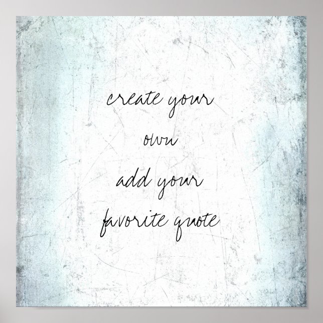 skapa din egen plågade texturerade grunge poster (Framsidan)