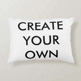 Skapa din egen polyesterdekorfärg 12 x 16 tum prydnadskudde