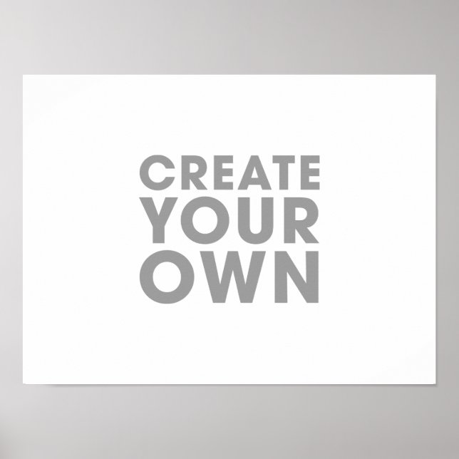Skapa din egen Poster (Framsidan)
