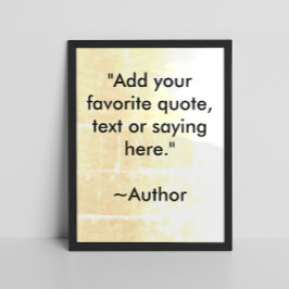 Skapa din egen Poster av motiveringsoffert