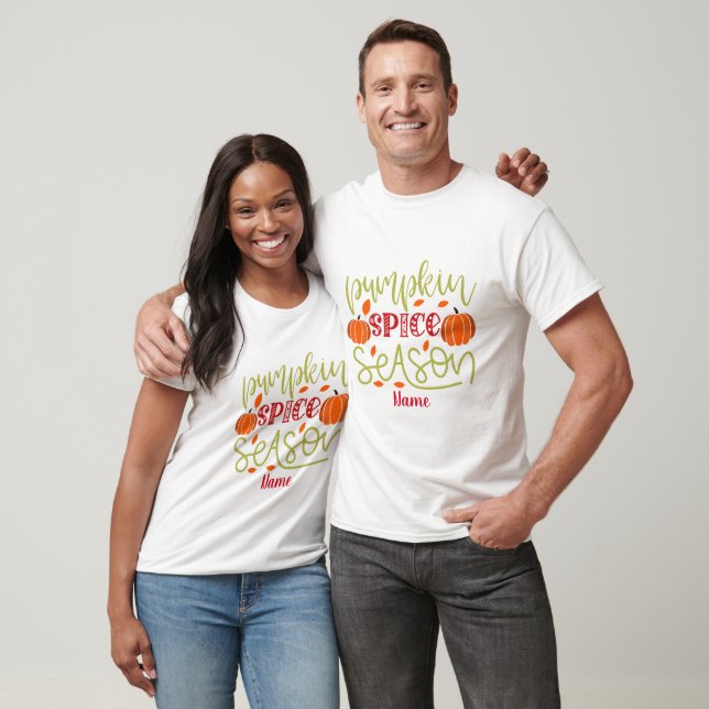 Skapa din egen pumpkin Spice Season T Shirt (Unisex)