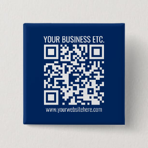 Skapa din egen QR-kod   Blå Knapp