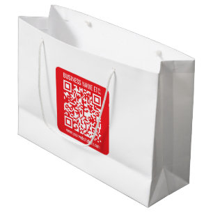 Skapa din egen QR-kod direkt   Redigerbar röd