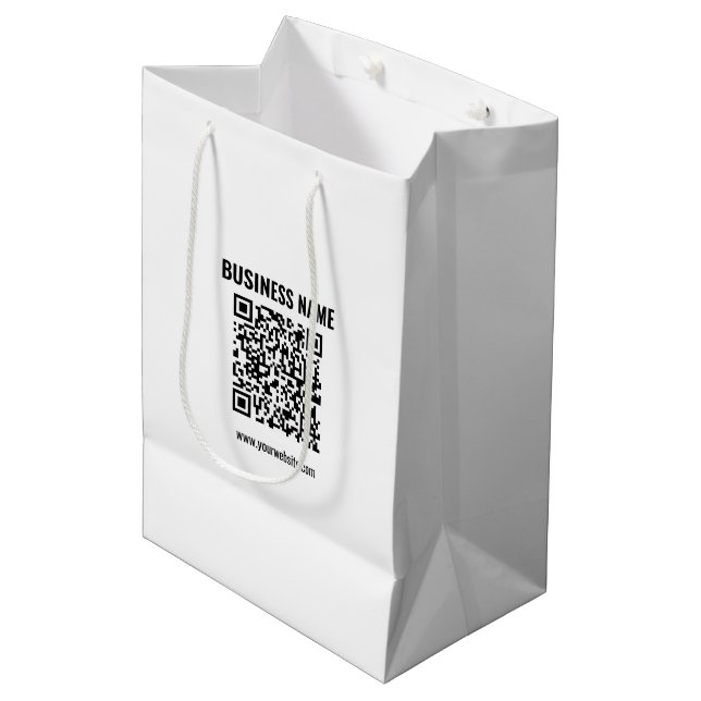 Skapa din egen QR-kod | Genomskinlig (Framsidan Vinklad)