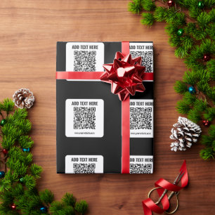 Skapa din egen QR-kod Genomskinlig Presentpapper