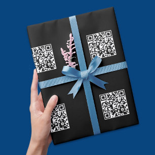 Skapa din egen QR-kod med kakel-mönster direkt Presentpapper