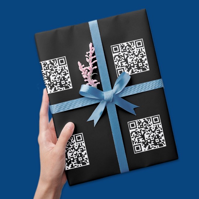 Skapa din egen QR-kod med kakel-mönster direkt Presentpapper (Skapare uppladdad)