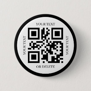 Skapa Din Egen Qr-Kod Modern Elegant Enkel Knapp