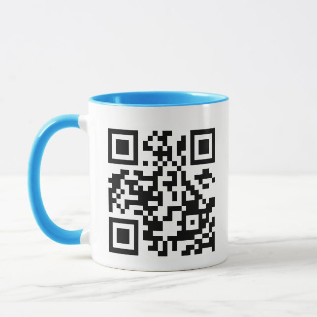 Skapa Din Egen QR-kod Mugg (Vänster)